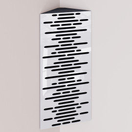 Bass Trap «Wave Mini Fabric Vertical» White Plastic