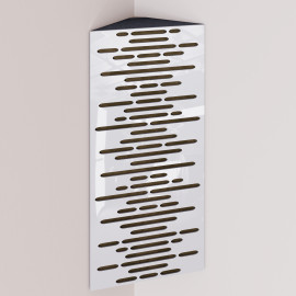 Bass Trap «Wave Mini Fabric Vertical» White Plastic