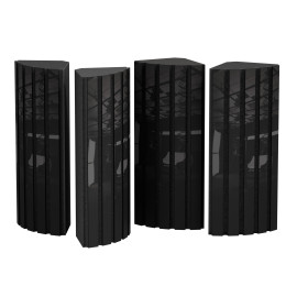 Corner Bass Trap "POLETRAP"