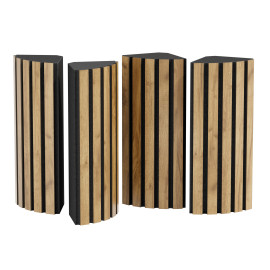 Corner Bass Trap "POLETRAP"