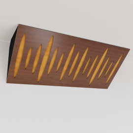 Bass Trap «Pulse Mini Fabric Horizontal» Nut