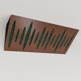 Bass Trap «Pulse Mini Fabric Horizontal» Nut