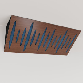 Bass Trap «Pulse Mini Fabric Horizontal» Nut