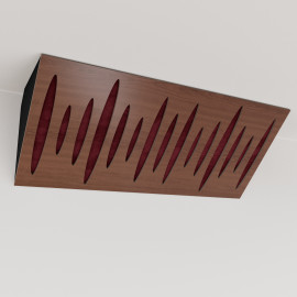 Bass Trap «Pulse Mini Fabric Horizontal» Nut