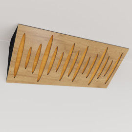 Bass Trap «Pulse Mini Fabric Horizontal» Oak