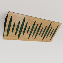 Bass Trap «Pulse Mini Fabric Horizontal» Oak