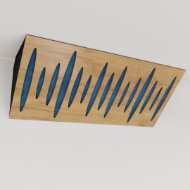 Bass Trap «Pulse Mini Fabric Horizontal» Oak