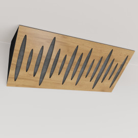 Bass Trap «Pulse Mini Fabric Horizontal» Oak