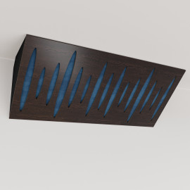 Bass Trap «Pulse Mini Fabric Horizontal» Wenge