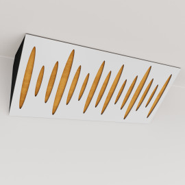 Bass Trap «Pulse Mini Fabric Horizontal» White