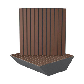 Acoustic Corner Bass Trap "SLATO"