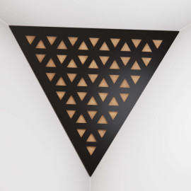 Corner Bass Trap «Triangle Tri Fabric» Black