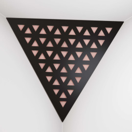Corner Bass Trap «Triangle Tri Fabric» Black