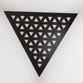 Corner Bass Trap «Triangle Tri Fabric» Black