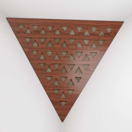 Corner Bass Trap «Triangle Tri Fabric» Nut