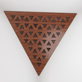 Corner Bass Trap «Triangle Tri Fabric» Nut