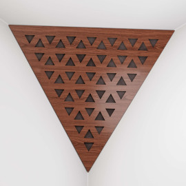 Corner Bass Trap «Triangle Tri Fabric» Nut