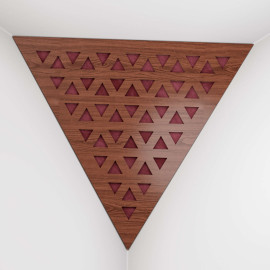 Corner Bass Trap «Triangle Tri Fabric» Nut