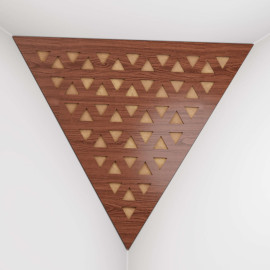 Corner Bass Trap «Triangle Tri Fabric» Nut