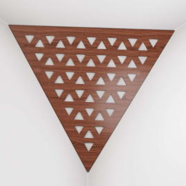 Corner Bass Trap «Triangle Tri Fabric» Nut