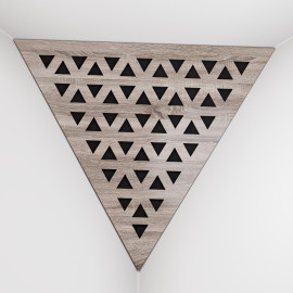 Corner Bass Trap «Triangle Tri Fabric» Sonoma