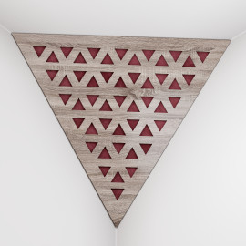 Corner Bass Trap «Triangle Tri Fabric» Sonoma