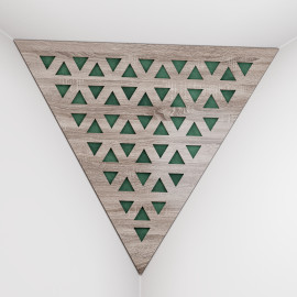 Corner Bass Trap «Triangle Tri Fabric» Sonoma