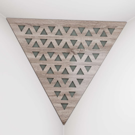 Corner Bass Trap «Triangle Tri Fabric» Sonoma