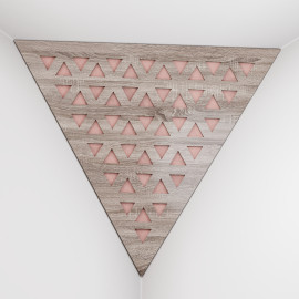 Corner Bass Trap «Triangle Tri Fabric» Sonoma