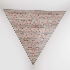 Corner Bass Trap «Triangle Tri Fabric» Sonoma