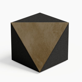 Ceiling Corner Bass Trap «TRICUB-Сinematic» Velvet Fabric