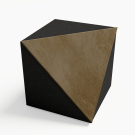 Ceiling Corner Bass Trap «TRICUB-Сinematic» Velvet Fabric