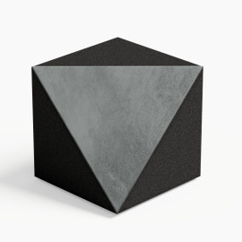 Ceiling Corner Bass Trap «TRICUB-Сinematic» Velvet Fabric