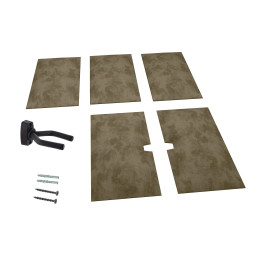 Guitar Wall Mount Display with Acoustic Panels