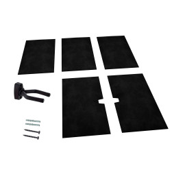 Guitar Wall Mount Display with Acoustic Panels