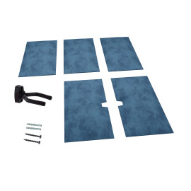 Guitar Wall Mount Display with Acoustic Panels