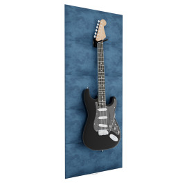 Guitar Wall Mount Display with Acoustic Panels