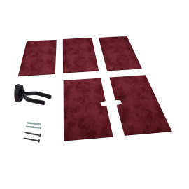 Guitar Wall Mount Display with Acoustic Panels