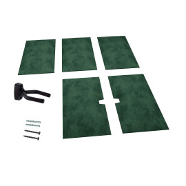 Guitar Wall Mount Display with Acoustic Panels