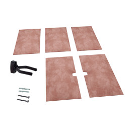 Guitar Wall Mount Display with Acoustic Panels