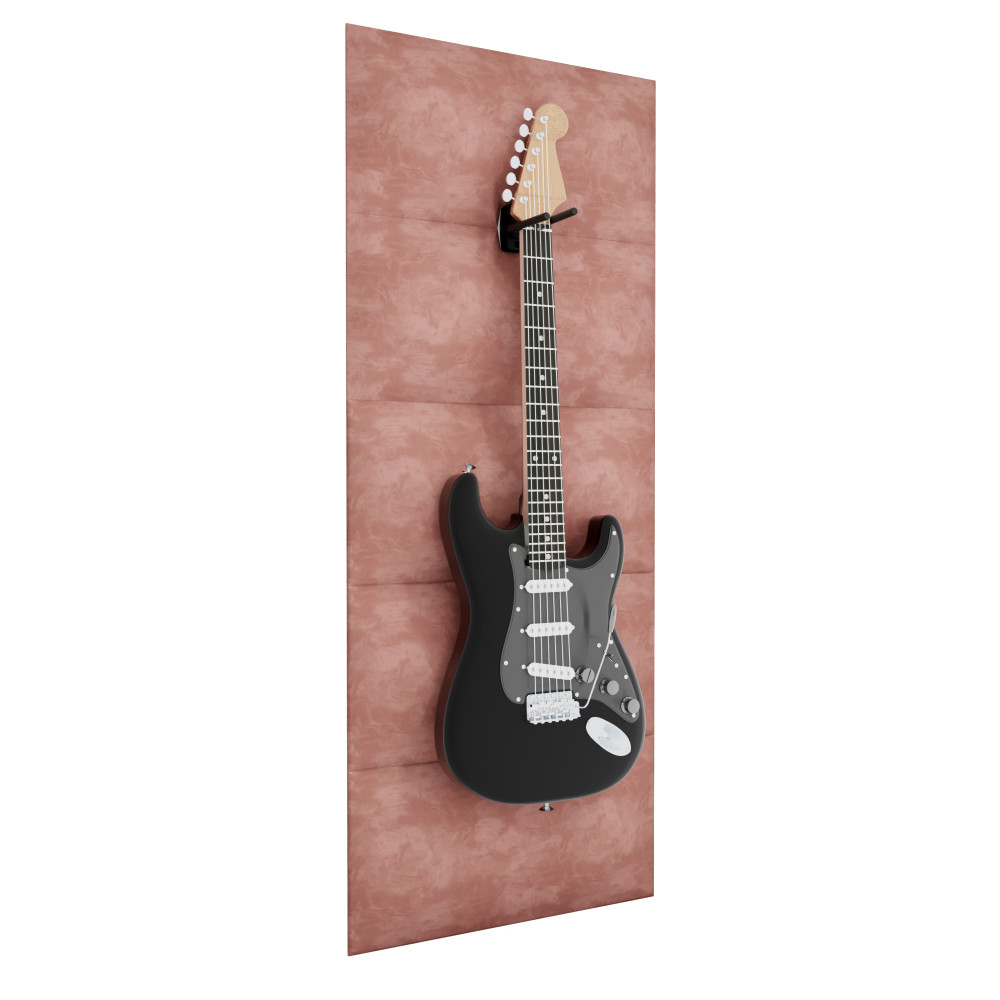 Guitar Wall Mount Display with Acoustic Panels - WorldWide Shipping ...