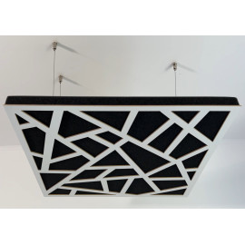 A cable system "HangItUp" for hanging panels on the ceiling.