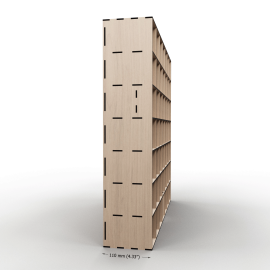 Schroeder Acoustic Diffuser "QRD 2D N7"