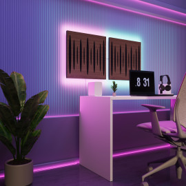 Acoustic Panels "Pulsar" with RGB Backlight