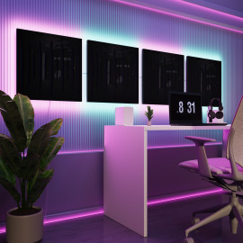 Acoustic Panels "Pulsar" with RGB Backlight