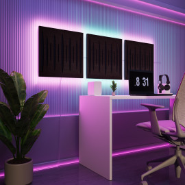 Acoustic Panels "Pulsar" with RGB Backlight