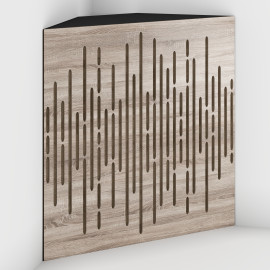 Corner Bass Trap «Wave Fabric» Sonoma
