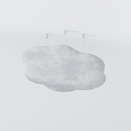 Velvet Acoustic Ceiling Panels “CLOUD-Cinematic”