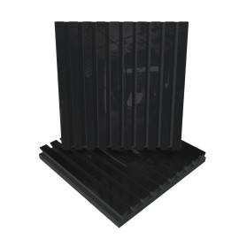 Sound Absorption-Diffuse Acoustic Slat Panels «Pole»