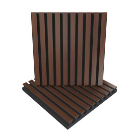 Sound Absorption-Diffuse Acoustic Slat Panels «Pole»
